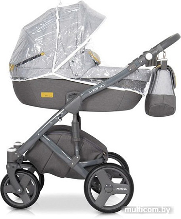 Универсальная коляска Riko Vario (2 в 1, 01 Grey fox)