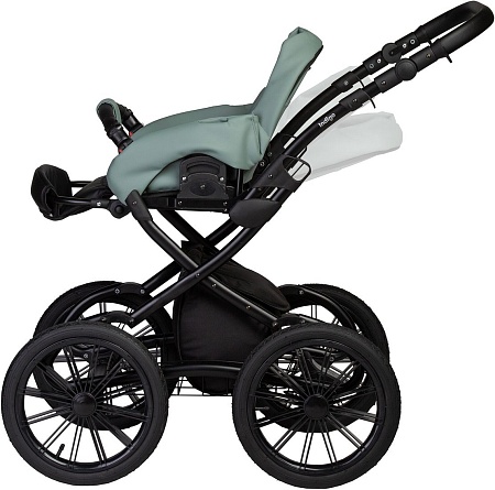 Универсальная коляска Indigo Mio ECO Plus 14" (2 в 1, 03/шалфей кожа)