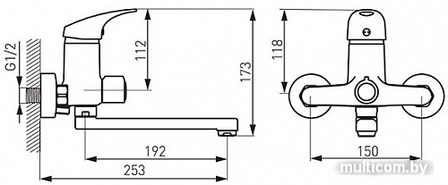 Смеситель Ferro One BFO55A