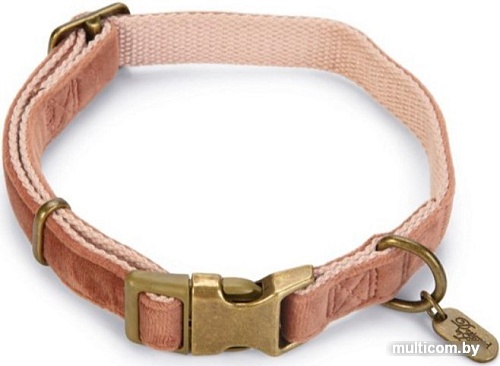 Ошейник Designed by Lotte 747062 (велюр, розовый)