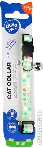 Ошейник Duvo Plus Канди 11175/green (розовый/зеленый/голубой)