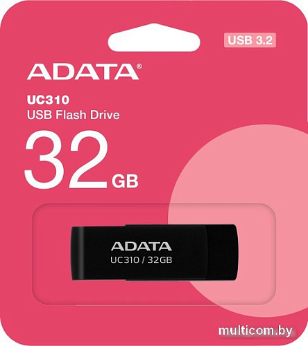 USB Flash ADATA UC310-32G-RBK 32GB (черный)
