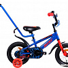 Детский велосипед AIST Pluto 12 (синий/красный, 2019)