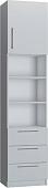 Шкаф-пенал Макс Стайл Smart Egger 219x50x35 11A3550 (белый классический W960 ST7)