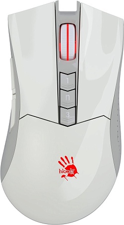 Игровая мышь A4Tech Bloody R90 Plus (белый)