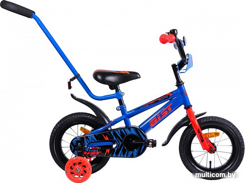 Детский велосипед AIST Pluto 12 (синий/красный, 2019)