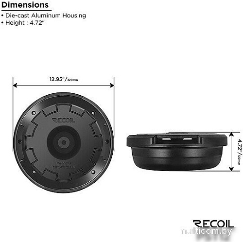Корпусной пассивный сабвуфер Recoil PST12