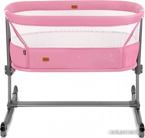 Приставная детская кроватка Nuovita Accanto Vicino (розовый)