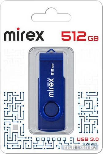 USB Flash Mirex Color Blade Swivel 3.0 512GB 13600-FM3BS512