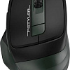 Мышь A4Tech Fstyler FB35S (черный/темно-зеленый)