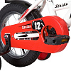 Детский велосипед Novatrack Strike 12 2020 123STRIKE.WTR20 (белый/красный)