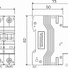 Выключатель автоматический Werkel 3P 50 A C 6 kА W903P506
