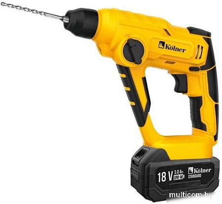 Перфоратор Kolner KBH 18-12-1K (с 1-им АКБ, кейс)