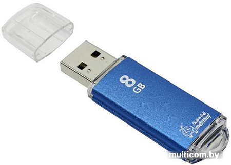 USB Flash Smart Buy 8GB V-Cut Blue [SB8GBVC-B]