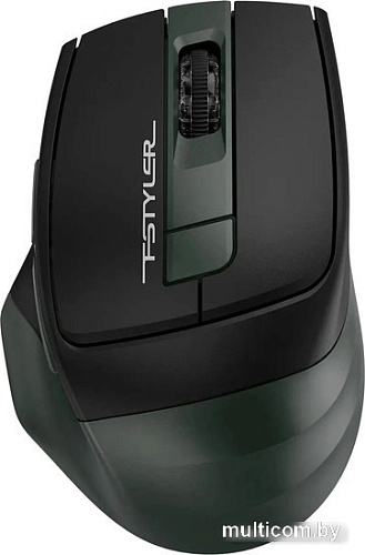 Мышь A4Tech Fstyler FB35S (черный/темно-зеленый)