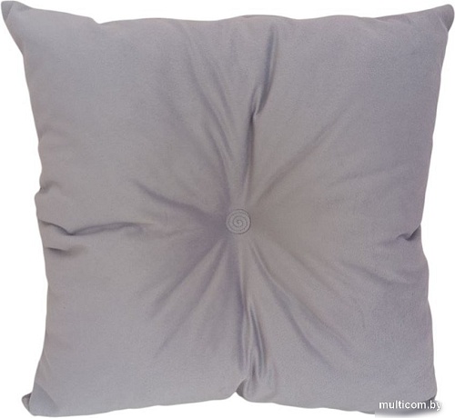 Декоративная подушка Sled Квадратная 40x40x12 (серый)