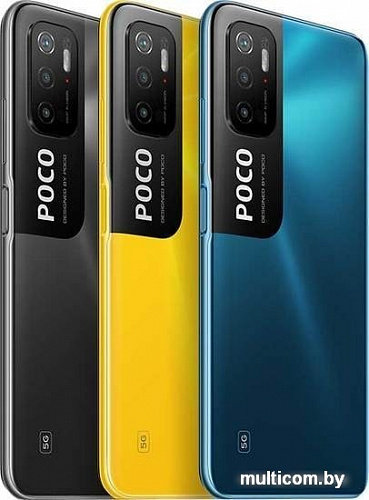 Смартфон POCO M3 Pro 5G 4GB/64GB международная версия (черный)