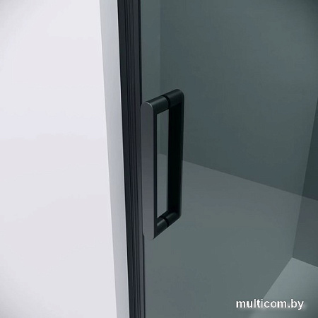 Душевой уголок Grossman Classic 110x80x195 120.K33.04.1180.21.10 (черный матовый/тонированное стекло)