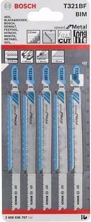 Набор оснастки Bosch 2608636707 (5 предметов)