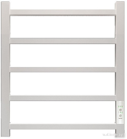 Полотенцесушитель Granula Квадро 50x60 (терморегулятор, белый глянец)