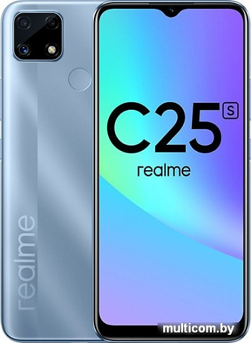 Смартфон Realme C25s RMX3195 4GB/64GB международная версия (синий)