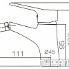 Смеситель Bravat Eco F3111147C