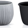 Кашпо Prosperplast Flower Pot DKB370-422U (серый)