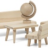 Мебель для кукольного домика Lundby Гостиная 60906100
