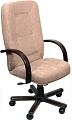 Офисное кресло Деловая обстановка Пилот Экстра флок (орех/коричневый)