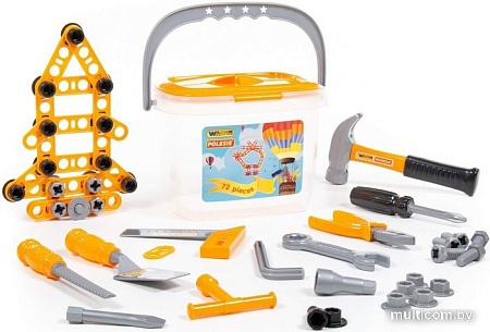 Набор инструментов игрушечных Полесье №1 47151 (в ведерке)