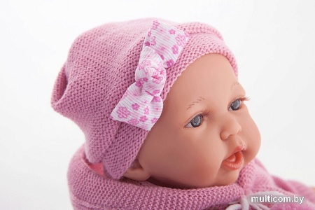 Пупс Antonio Juan Азалия в ярко-розовом 12022