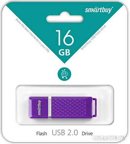 USB Flash Smart Buy Quartz Violet 16GB [SB16GBQZ-V]