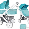 Универсальная коляска Lorelli Calibra 3 (2 в 1, аквамарин)