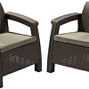 Набор садовой мебели Keter Corfu II Duo 223194 (коричневый)