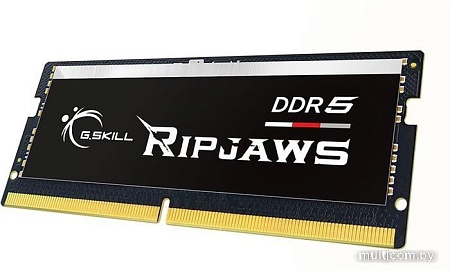 Оперативная память G.Skill Ripjaws 32ГБ DDR5 SODIMM 5600МГц F5-5600S4040A32GX1-RS