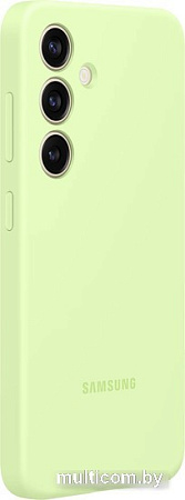 Чехол для телефона Samsung Silicone Case S24 (лайм)