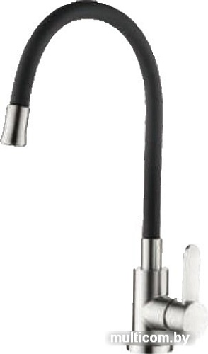 Смеситель Ledeme L74004-2 (сатин/черный)