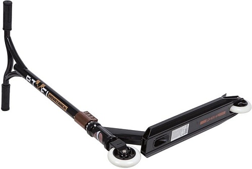 Самокат Novatrack Pixel 100A.PIXEL.BBR7 (черный/коричневый)