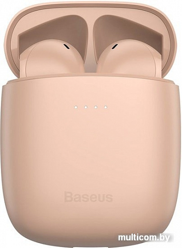 Наушники Baseus Encok W04 Pro (розовый)