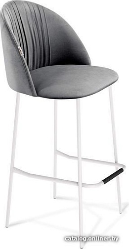 Стул Sheffilton SHT-ST35-1/S29 (угольно-серый/белый муар)