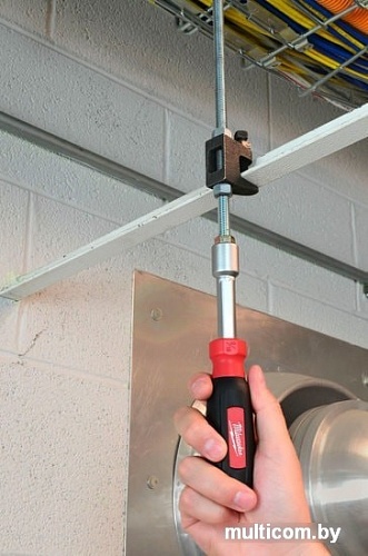 Торцевая отвертка для гаек Milwaukee Hollowcore Hex 12 мм 48-22-2537