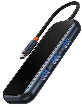 USB-хаб Baseus AcmeJoy 4-Port Type-C Hub Adapter WKJZ010513