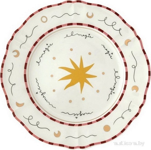 Тарелка глубокая Bitossi Il Frutto Della Passione PAN01001 (звезда)