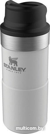 Термокружка Stanley Classic 0.35л One hand 2.0 10-06440-016 (белый)