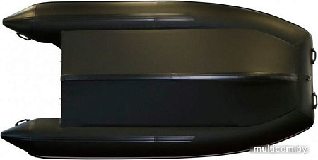 Моторно-гребная лодка Polar Bird Eagle PB-420E ПБ17 стеклокомпозит (черный/желтый)