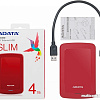 Внешний жесткий диск A-Data HV300 AHV300-4TU31-CRD 4TB (красный)