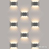 Уличный настенный светильник Elektrostandard 1551 Techno LED (серый)