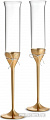 Набор бокалов для шампанского Wedgwood Vera Wang Love Knots Gold 40015390