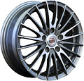Литые диски Alcasta M02 15x6&quot; 4x100мм DIA 54.1мм ET 48мм GMF