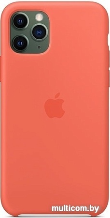 Чехол Apple Silicone Case для iPhone 11 Pro (спелый клементин)